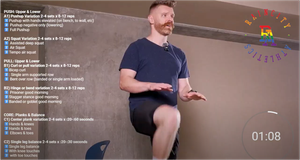 Free Workout: Full body strength at home - minimal to no equipment