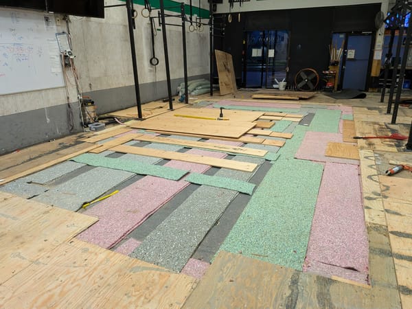 Sound Proofing a Gym - The Story of the Raincity Floor
