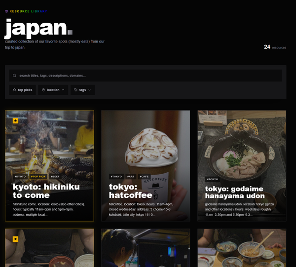 Things to Eat (and do) in Japan aka eating with rwu.